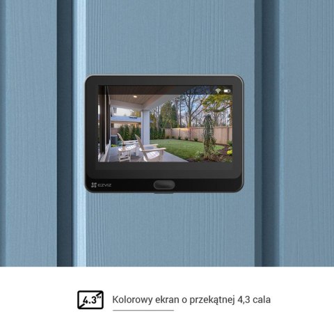 EZVIZ Bezprzewodowy wizjer do drzwi Ezviz HP2