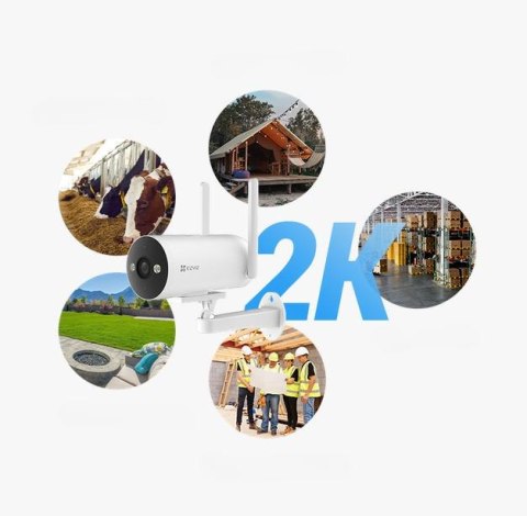 EZVIZ Kamera IP Ezviz H5 4G 2K 3MPx