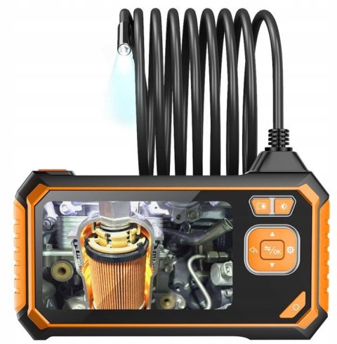 INSKAM Kamera INSPEKCYJNA DUO ENDOSKOP DWIE KAMERY 5M 7LED 2x Full HD LCD 5.5mm