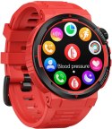 ZEBLAZE Smartwatch Zeblaze Ares 3 Plus czerwony