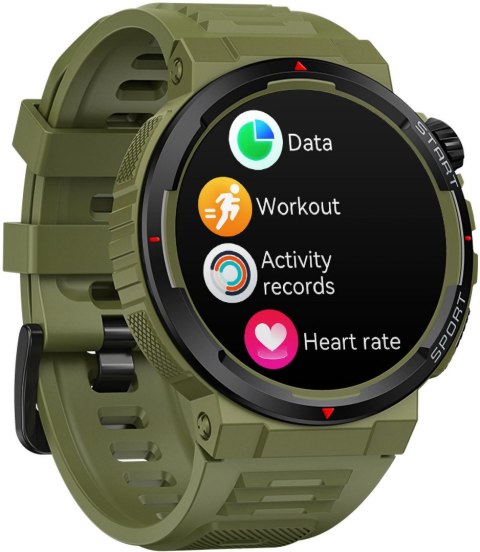 ZEBLAZE Smartwatch Zeblaze Ares 3 Plus zielony