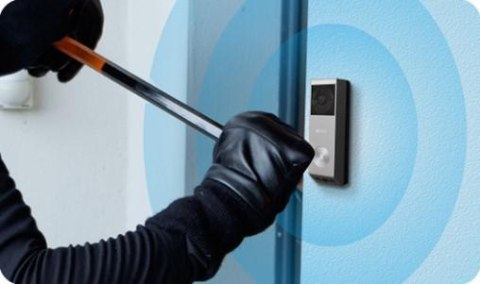 EZVIZ Wideodomofon Ezviz EP3x (3MP+2MP) zasilany bateriami z panelem słonecznym