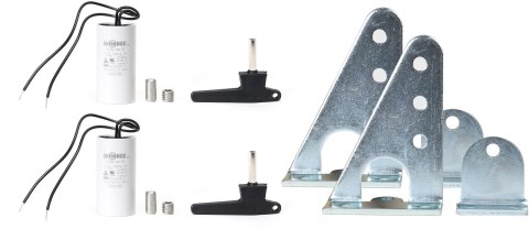 GISE HOME Zestaw GISE G250 do 5m bram dwuskrzydłowych (bez fotokomórek)