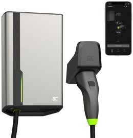 GREEN CELL ŁADOWARKA EV Wallbox Green Cell HabuDen EVGC021A2250 22kW TYPE 2 5M GC App BT Wi-Fi