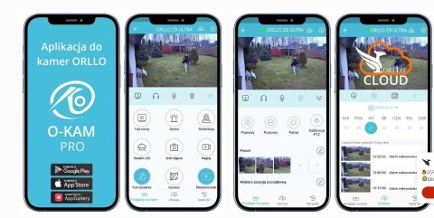 ORLLO Kamera IP Orllo zewnętrzna obrotowa zoom x10 ORLLO Z9 ULTRA