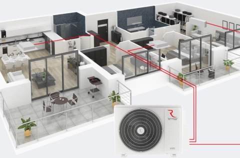 ROTENSO Klimatyzator ROTENSO HIRO HHP70Xm3 j.zewn.