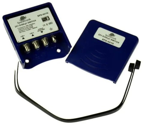 SPACETRONIK Przełącznik DiSEqC 2/1 Spacetronik SPD-021O zewnętrzny