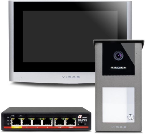 VIDOS Wideodomofon VIDOS IPX S101-1/M100-X