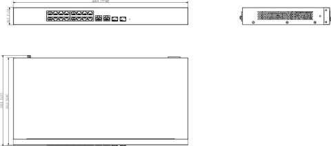 DAHUA SWITCH DAHUA CS4218-16ET-240
