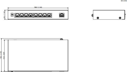 DAHUA SWITCH DAHUA SF1009P