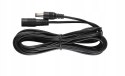ESPE Przedłużacz DC 5.0m dwużyłowy 2x0.5mm2 w oplocie wtyk/gniazdo 2.1x5.5 mm