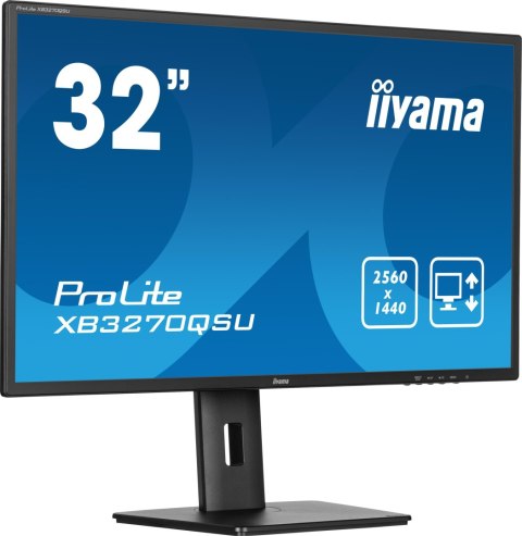 IIYAMA Monitor LED IIYAMA XB3270QSU-B1 32 cale IPS HDMI DispplayPort 100HZ HAS
