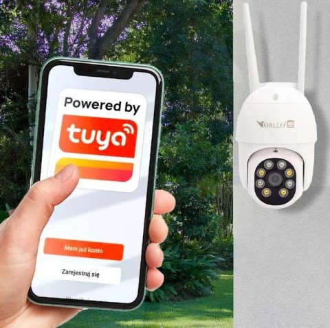ORLLO Kamera IP Orllo TZ5 zewnętrzna obrotowa 5Mpx 4G SIM Tuya