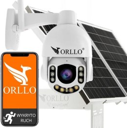ORLLO Kamera Zewnętrzna Obrotowa GSM na Kartę SIM Orllo Z7 PRO + Panel fotowoltaiczny SM6030 Pro