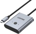 UNITEK D1078A Unitek Dwukierunkowy przełącznik USB-C 4K