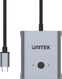UNITEK D1078A Unitek Dwukierunkowy przełącznik USB-C 4K
