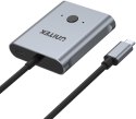 UNITEK D1078A Unitek Dwukierunkowy przełącznik USB-C 4K