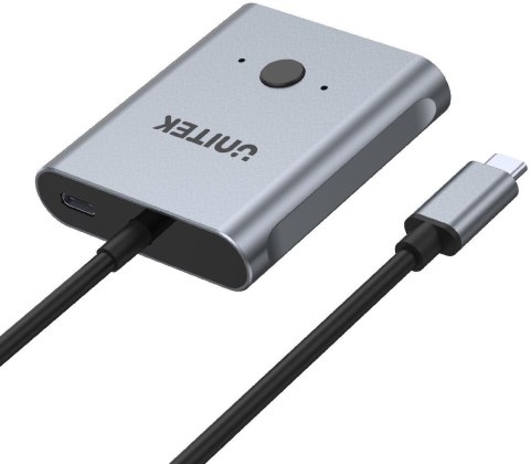 UNITEK D1078A Unitek Dwukierunkowy przełącznik USB-C 4K