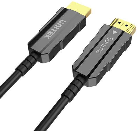 UNITEK Unitek C11072BK-30M Kabel optyczny HDMI 2.0 AOC 4K 60Hz 30 m
