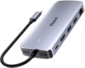 UNITEK Unitek D1120A01 Aktywny Hub USB-C 10 Gbps, Obudowa na dysk M.2, HDMI