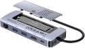 UNITEK Unitek D1120A01 Aktywny Hub USB-C 10 Gbps, Obudowa na dysk M.2, HDMI