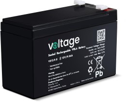 VOLTAGE Akumulator AGM Voltage 12V 9Ah VE12-9.0 (Żywotność 6-9 lat)