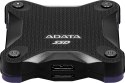 ADATA Dysk Zewnętrzny SSD Adata SD620 2TB czarny