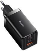 BASEUS Ładowarka sieciowa Baseus GaN 5 Pro Fast Charger CCGP120201 65W 1x USB-A 2x USB-C PD 3.0 QC 4.0 + kabel USB-C