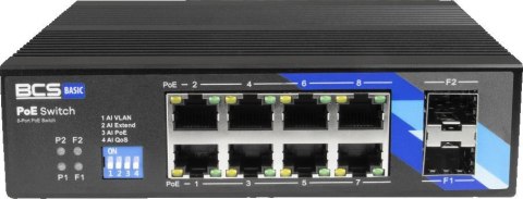 BCS Switch PoE BCS BASIC BCS-B-ISP08G-2SFP