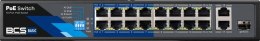 BCS Switch PoE BCS BASIC BCS-B-SP1602G-1SFP