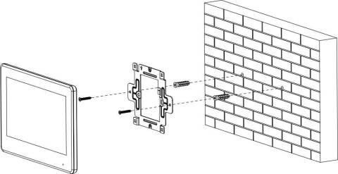 DAHUA Monitor wideodomofonu DAHUA VTH5422HB-W