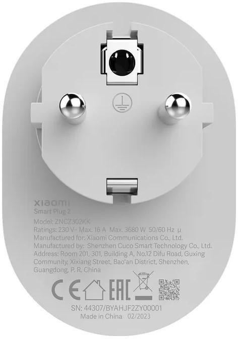 XIAOMI Inteligentne gniazdko Xiaomi Smart Plug 2