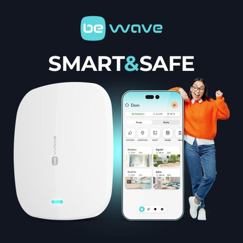 SATEL SATEL BE WAVE KONTROLER SYSTEMU Z MODUŁEM GSM SMART HUB PLUS