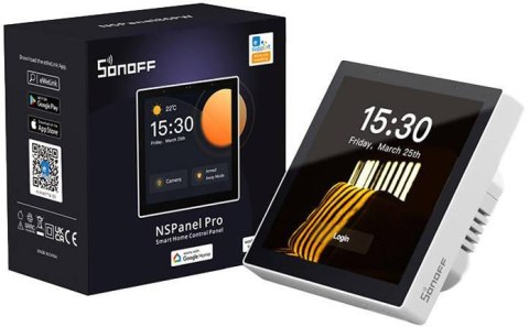 SONOFF Przełącznik ścienny Sonoff NSPanel Pro biały