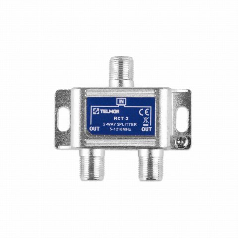 TELMOR Rozgałęźnik TELMOR RCT-2 Splitter 2x1.2G