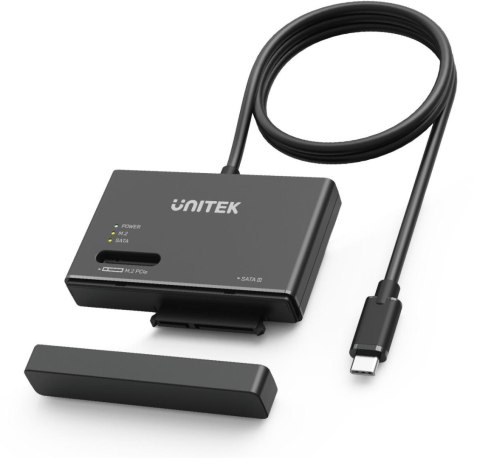 UNITEK S1232A01-EU Unitek Mostek USB-C na dyski SATA i M.2 MVMe