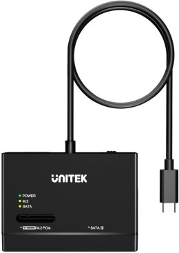 UNITEK S1232A01-EU Unitek Mostek USB-C na dyski SATA i M.2 MVMe