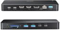 UNITEK Stacja dokująca Unitek D1104A01 13w1 MST HDMI DP 8K PD 100W