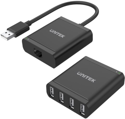 UNITEK Unitek Y-2516 przedłużacz USB 2.0 po skrętce 4xUSB
