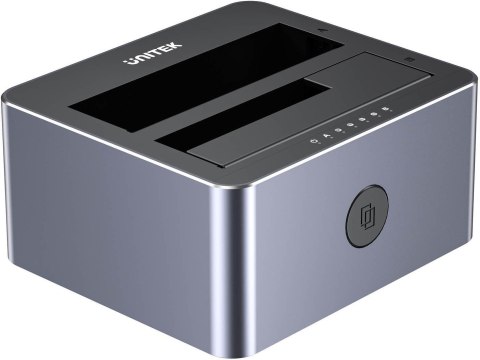 UNITEK Unitek Y-3027GY01-EU Stacja klonująca dyski 2 x SATA 2,5"/3,5" USB-C 10Gbps