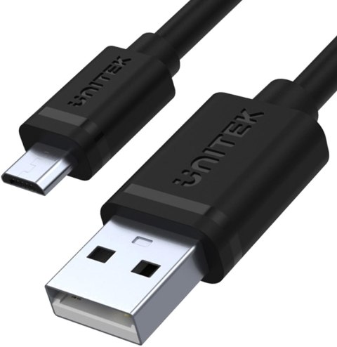 UNITEK Unitek Y-C451GBK Mobile przewód microUSB-USB 2.0 1M