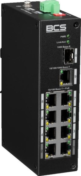 BCS Switch PoE BCS LINE BCS-L-SP0801G-1SFP(2)