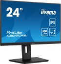IIYAMA Monitor LED IIYAMA XUB2492HSU-B6 24 cale IPS HDMI DP USB 0,4ms 100Hz