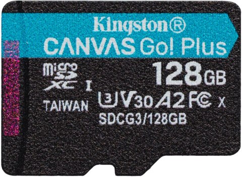 KINGSTON Karta pamięci microSD Kingston Canvas Go Plus microSDXC C10 UHS-I 128GB
