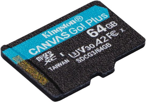 KINGSTON Karta pamięci microSD Kingston Canvas Go Plus microSDXC C10 UHS-I 64GB