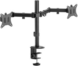 SPACETRONIK Uchwyt biurkowy przegubowy na 2 monitory Spacetronik SPA-120