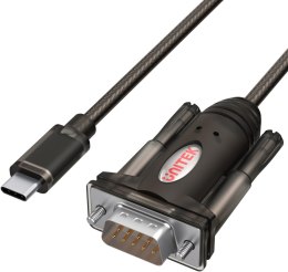 UNITEK Adapter Unitek Y-1105K USB-C 1x RS-232