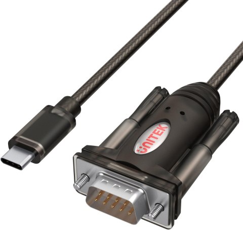UNITEK Adapter Unitek Y-1105K USB-C 1x RS-232