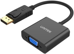 UNITEK Adapter Unitek Y-5118E DisplayPort na VGA FullHD