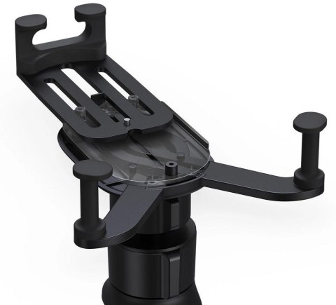 BASEUS UCHWYT SAMOCHODOWY ŁADOWARKA INDUKCYJNA Baseus SUWX030001 Qi 15W NA KRATKĘ CZARNY